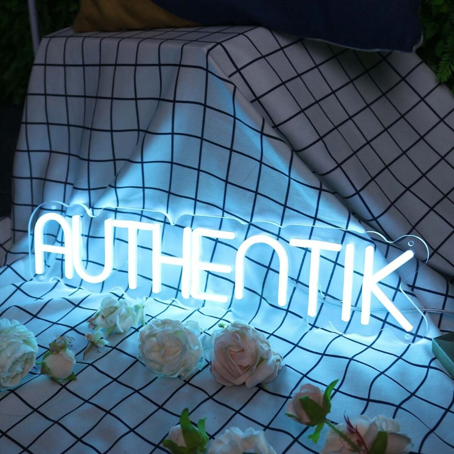 Authentik Blue Led Neon Sign - Shineneon