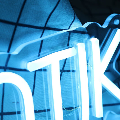 Authentik Blue Led Neon Sign - Shineneon