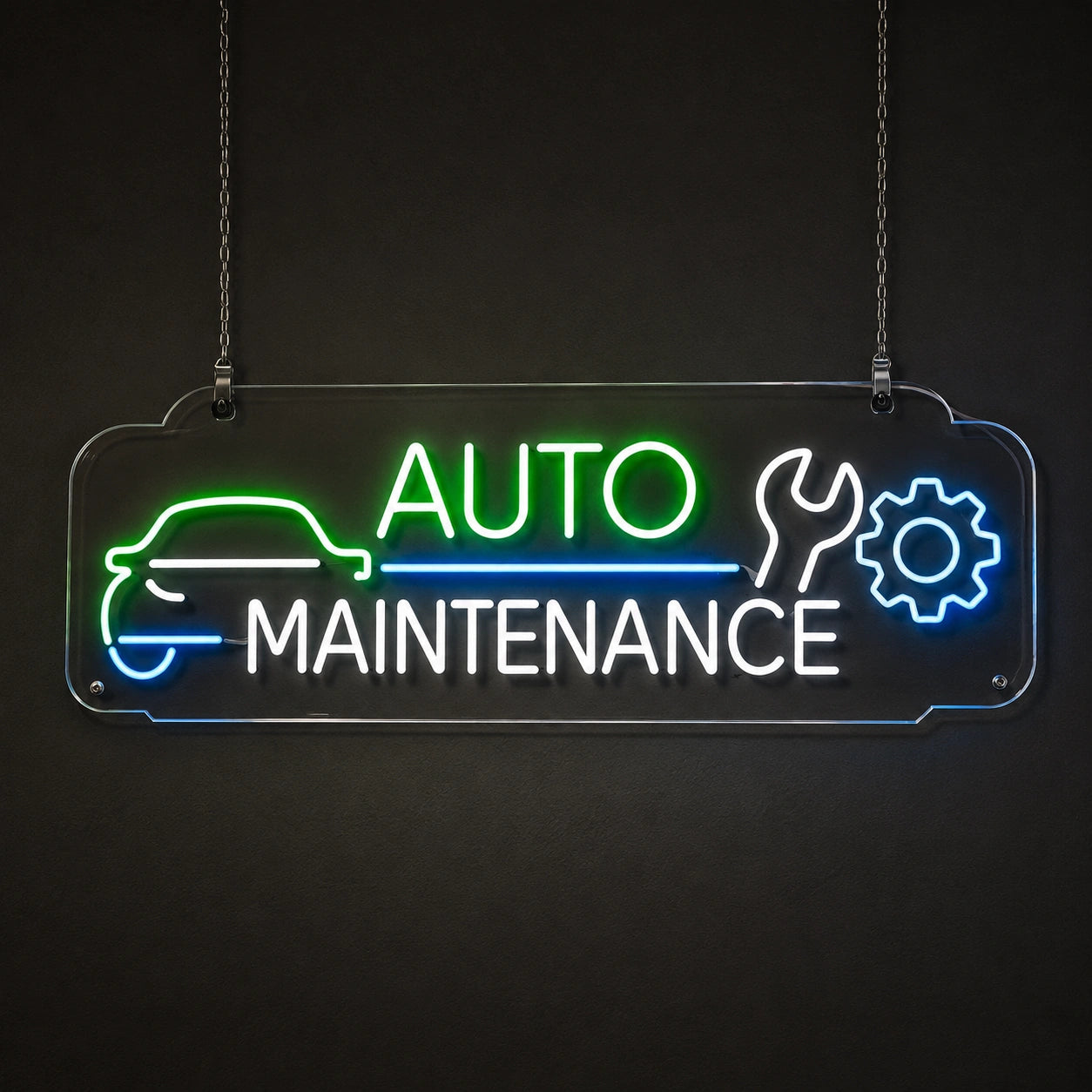 Auto Maintenance Neon Sign LED Neon Sign main product image