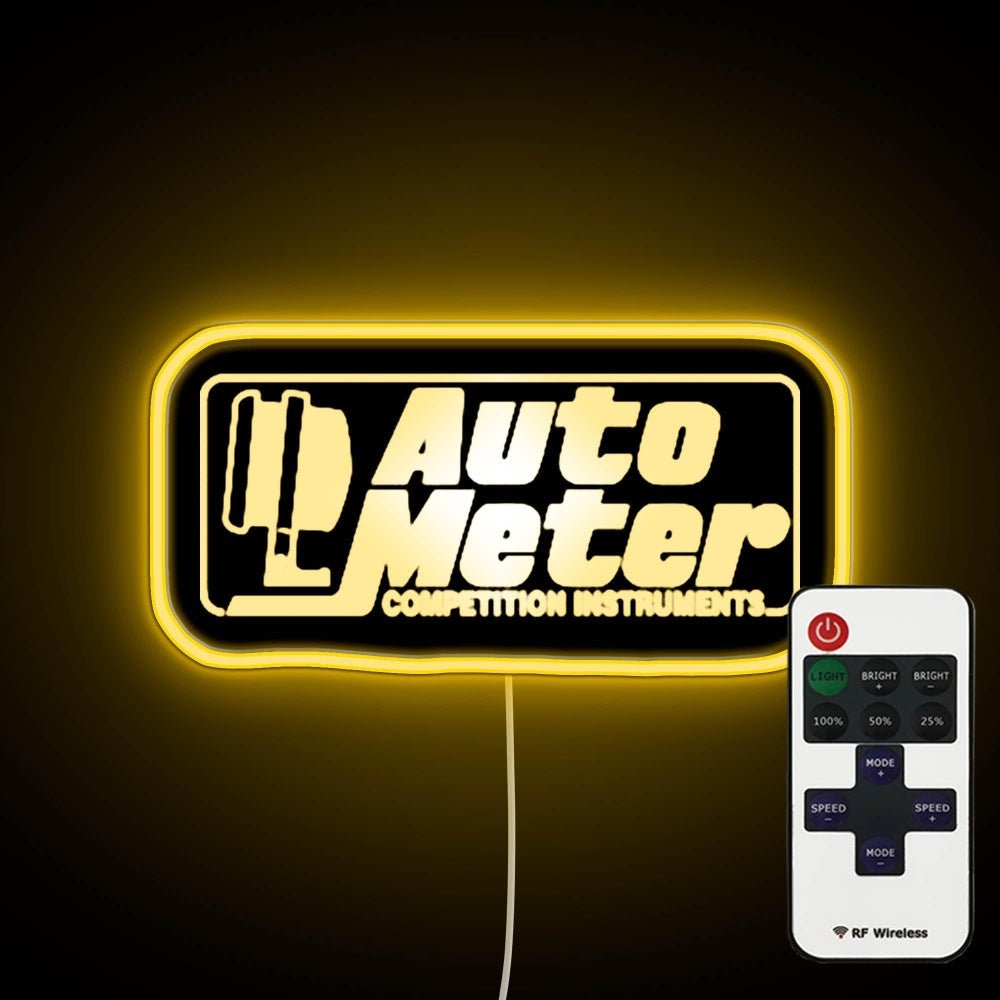 Auto Meter Logo Neon Sign - Shineneon