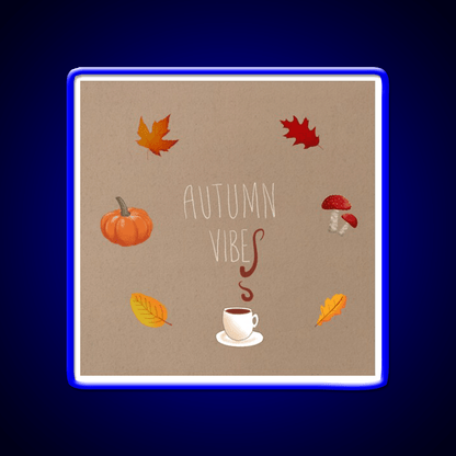 Autumn Vibes Cafe Led Neon Sign Espresso Bar Art Rgb Color - Shineneon