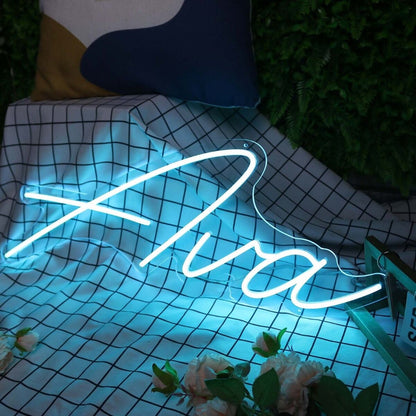 Ava Blue Led Neon Sign - Shineneon