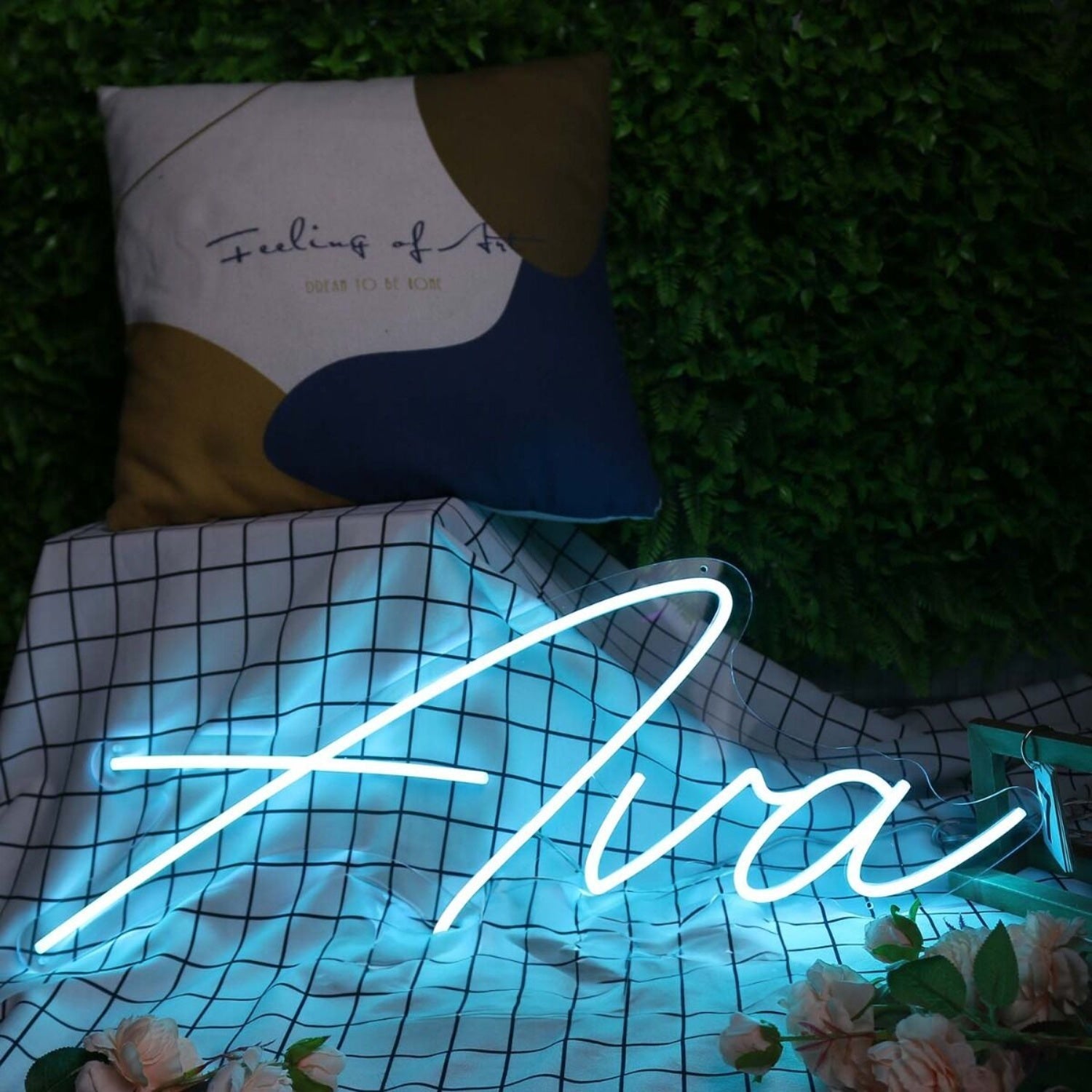 Ava Blue Led Neon Sign - Shineneon