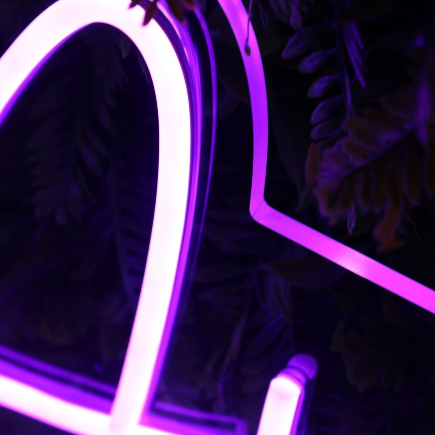 Ava Gold Purple Led Neon Sign - Shineneon