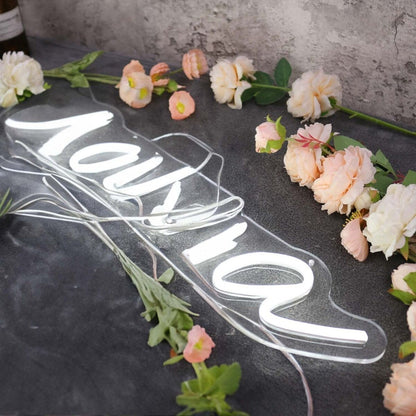 Ava White Led Neon Sign - Shineneon