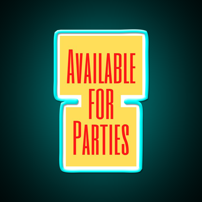 Available For Parties Man Cave Bar Led Neon Sign Rgb Color