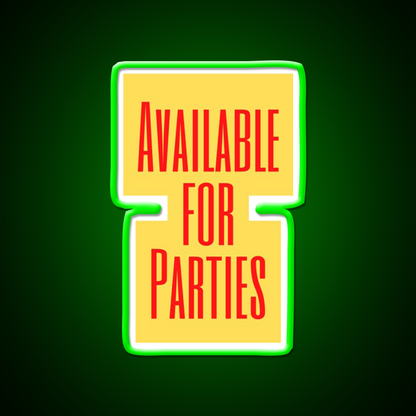 Available For Parties Man Cave Bar Led Neon Sign Rgb Color