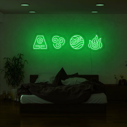 Avatar Elements Led Neon Sign | Shineneon