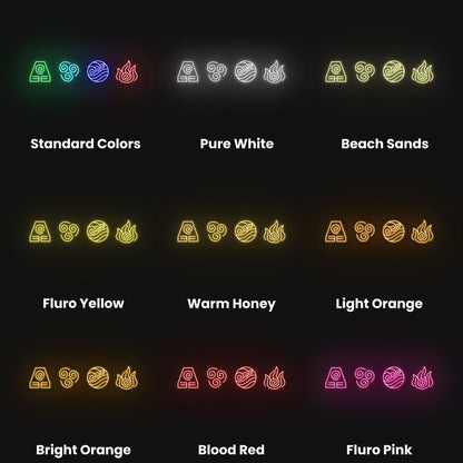 Avatar Elements Led Neon Sign | Shineneon
