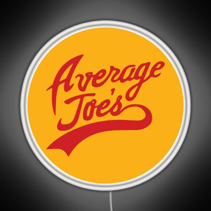 Average Joe S Gymnasium Rgb Led Neon Sign Pop Wall Art - Shineneon