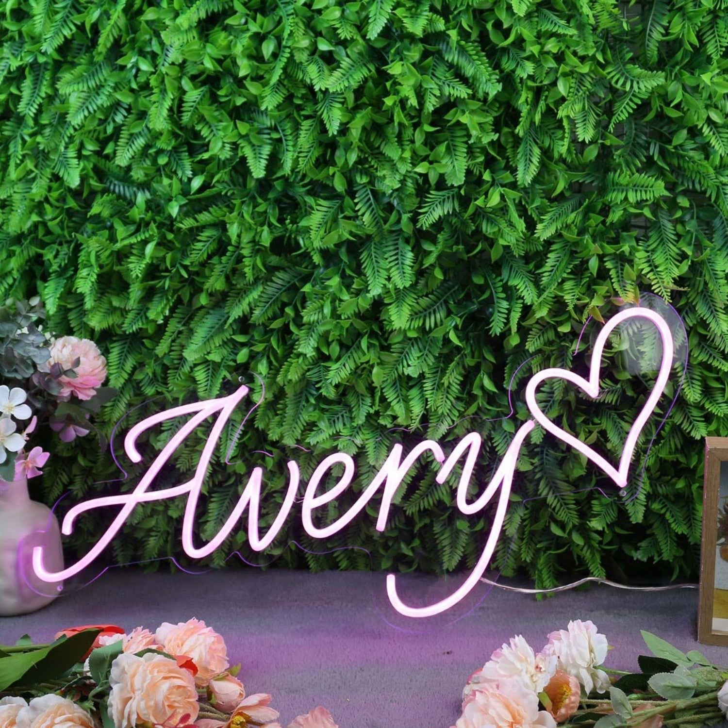Avery Purple Led Neon Sign - Shineneon