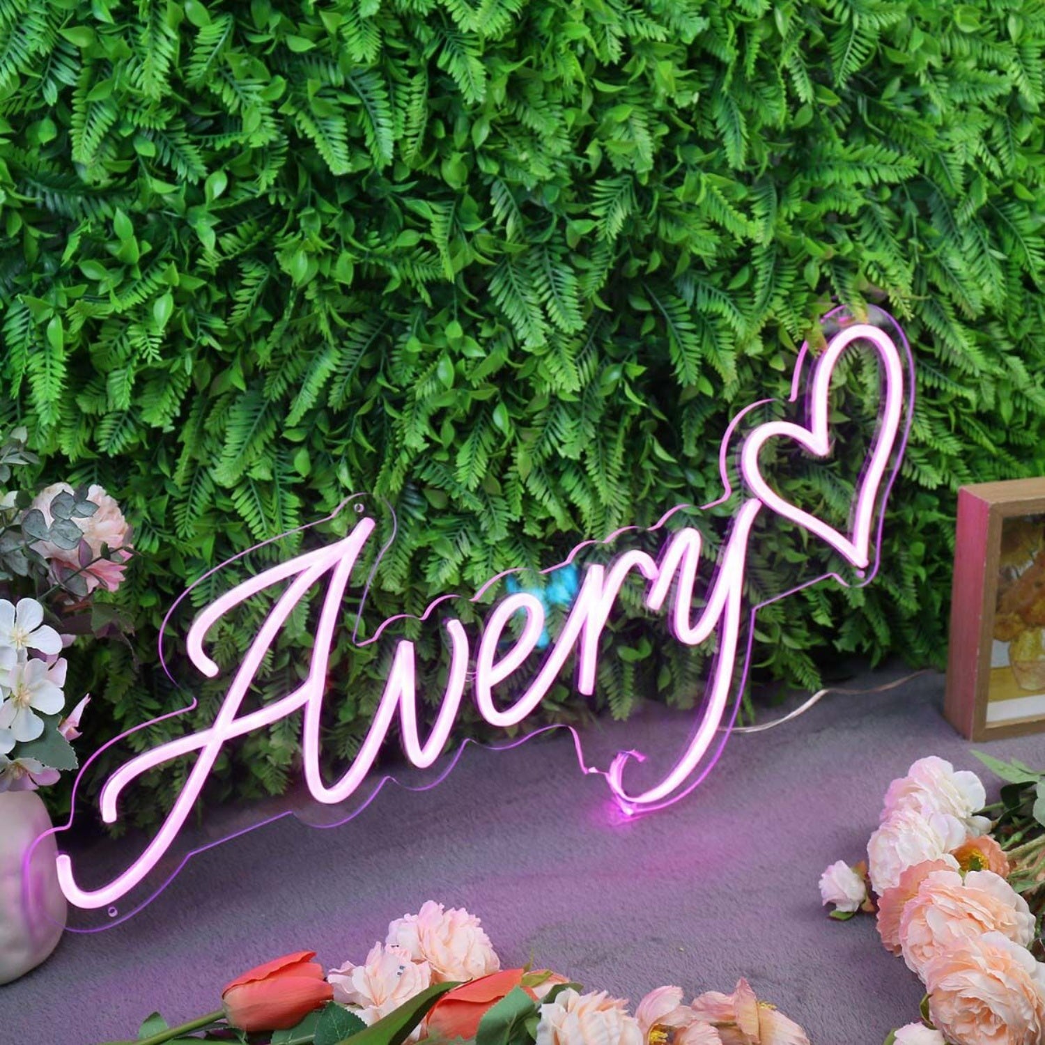 Avery Purple Led Neon Sign - Shineneon