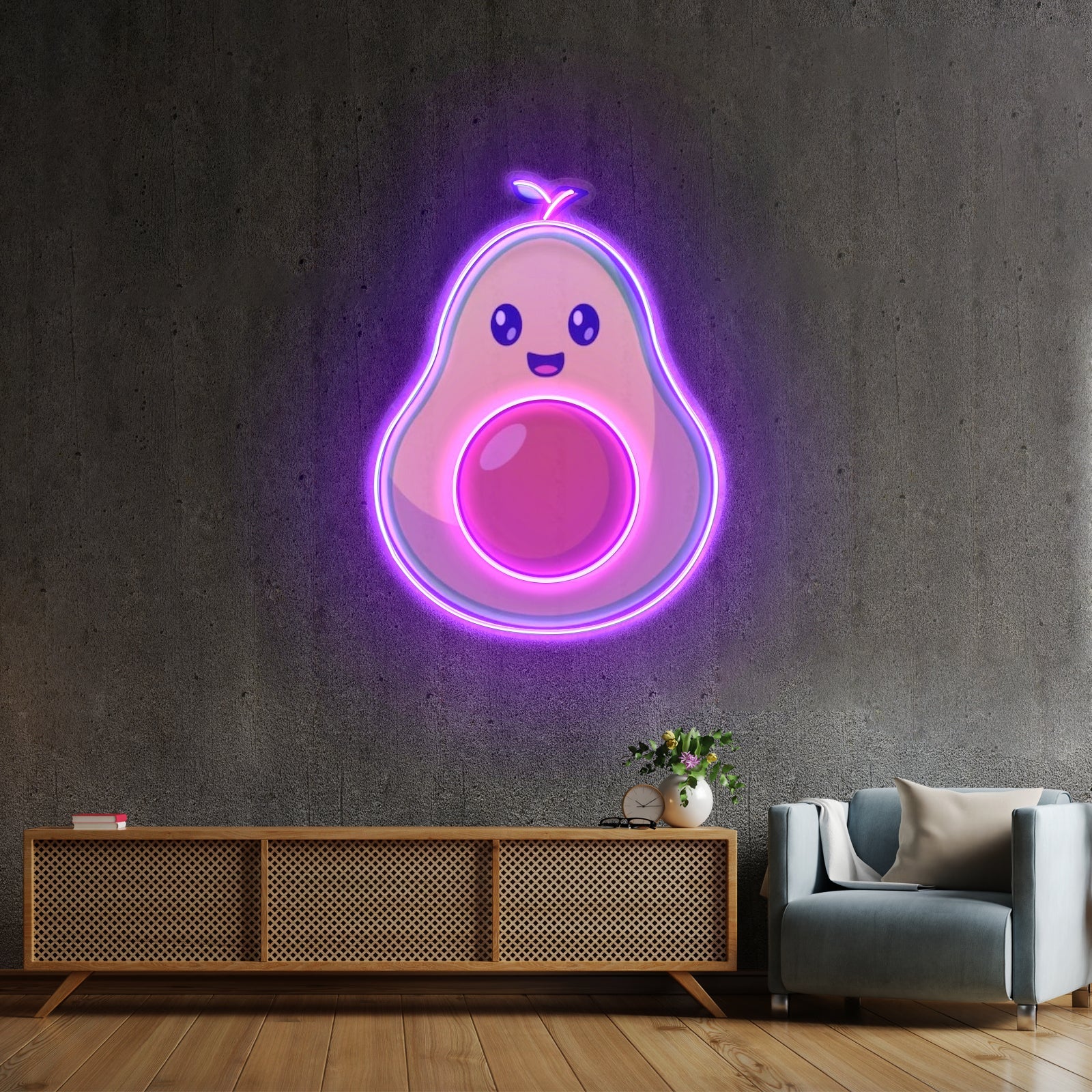 Avocado Baby Custom Led Signs Artwork For Sale - Shineneon