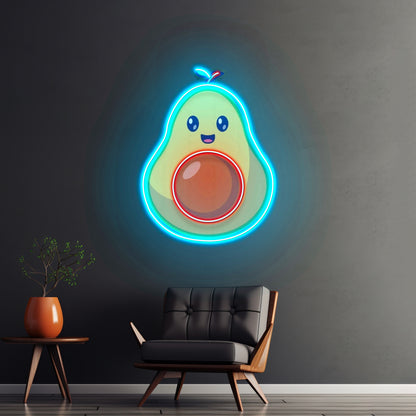 Avocado Baby Custom Led Signs Artwork For Sale