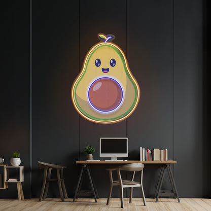 Avocado Baby Custom Led Signs Artwork For Sale
