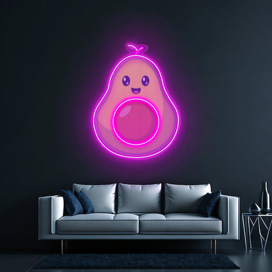 Avocado Baby Custom Led Signs Artwork For Sale