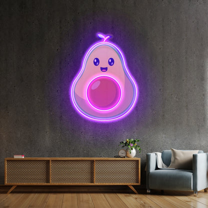 Avocado Baby Custom Led Signs Artwork For Sale