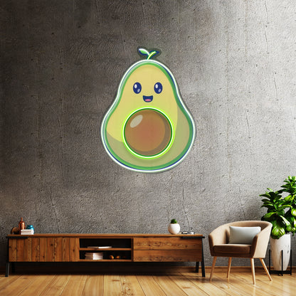 Avocado Baby Custom Led Signs Artwork For Sale