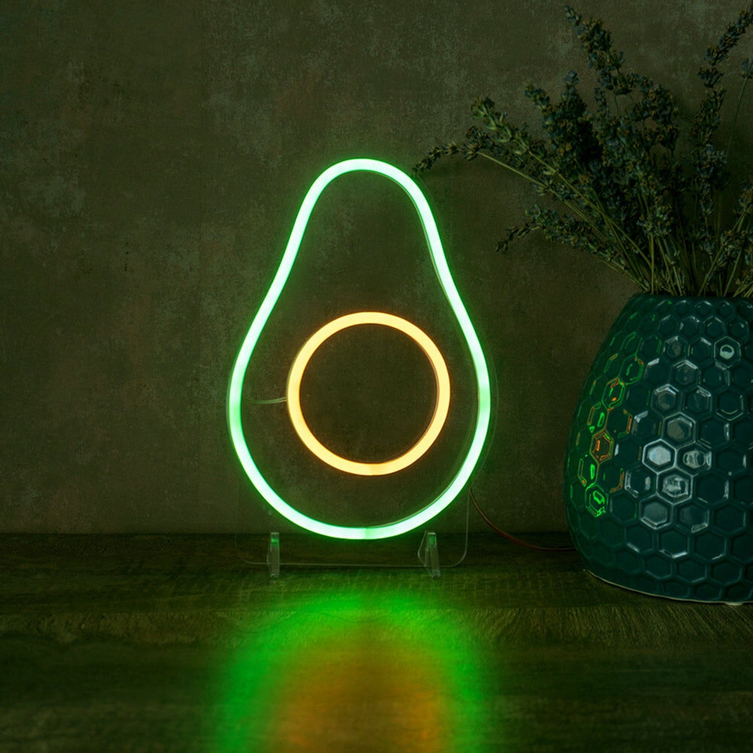 Avocado Neon Health And Trendiness | Shineneon