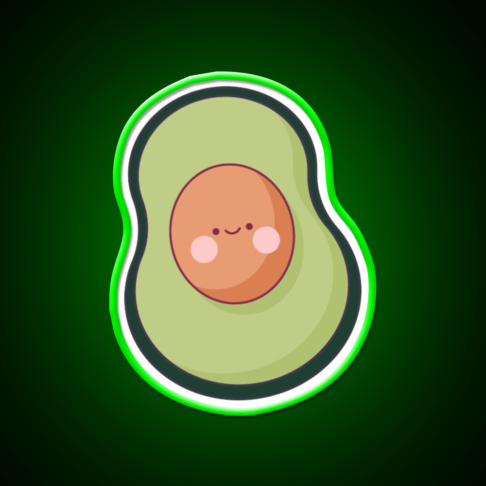 Avocado Snack Food Led Neon Sign Rgb Color - Shineneon