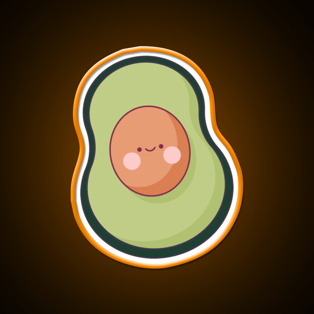 Avocado Snack Food Led Neon Sign Rgb Color - Shineneon