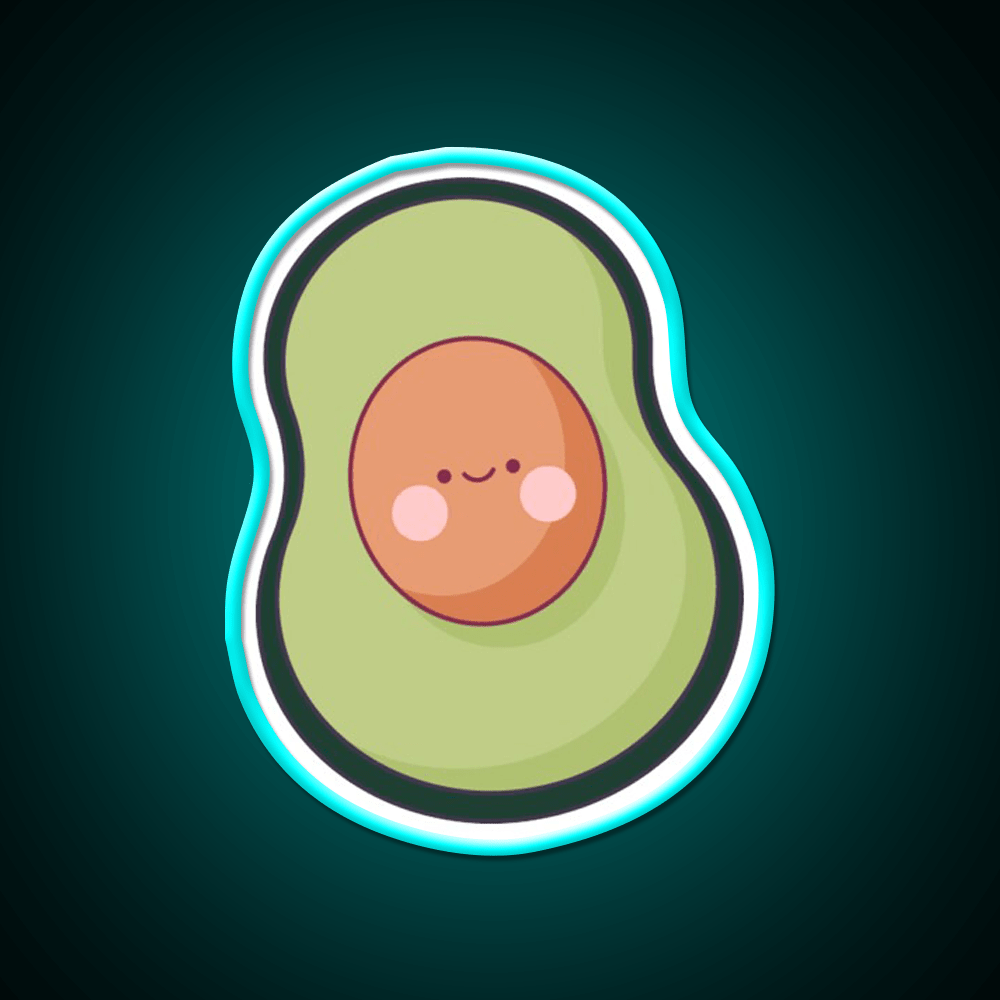 Avocado Snack Food Led Neon Sign Rgb Color - Shineneon