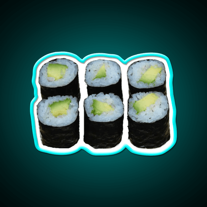 Avocado Sushi Snack Food Led Neon Sign Rgb Color - Shineneon