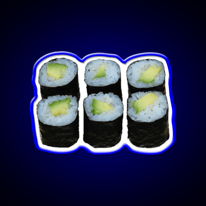 Avocado Sushi Snack Food Led Neon Sign Rgb Color - Shineneon