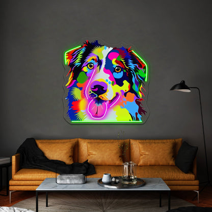 Avoid Looking Forward Or Backward Neon Signs For Business Neon Sign - Shineneon