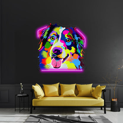 Avoid Looking Forward Or Backward Neon Signs For Business Neon Sign - Shineneon