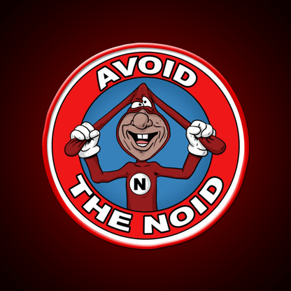 Avoid The Noid Fast Food Led Neon Sign For Burger Place Rgb Color - Shineneon