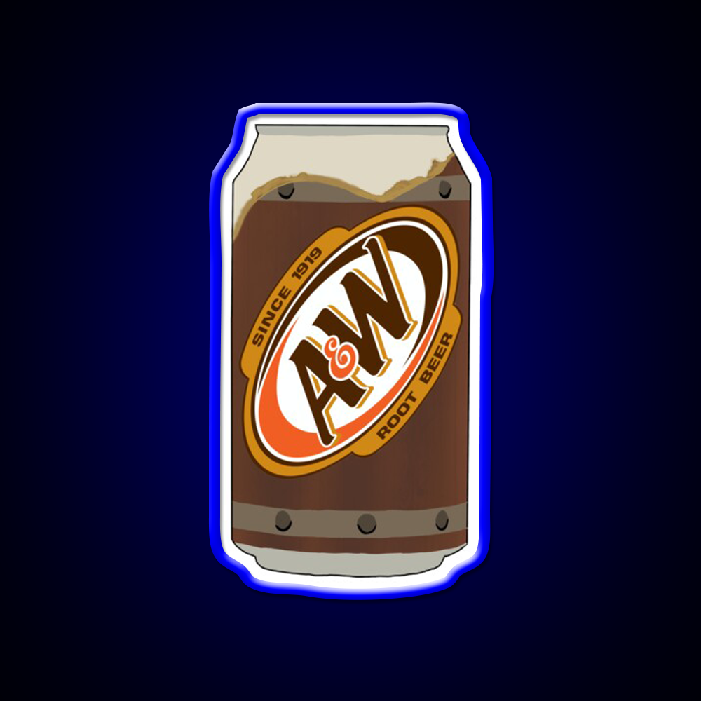 Aw Root Beer Bar Decor Led Neon Sign Rgb Color - LED neon sign view 5