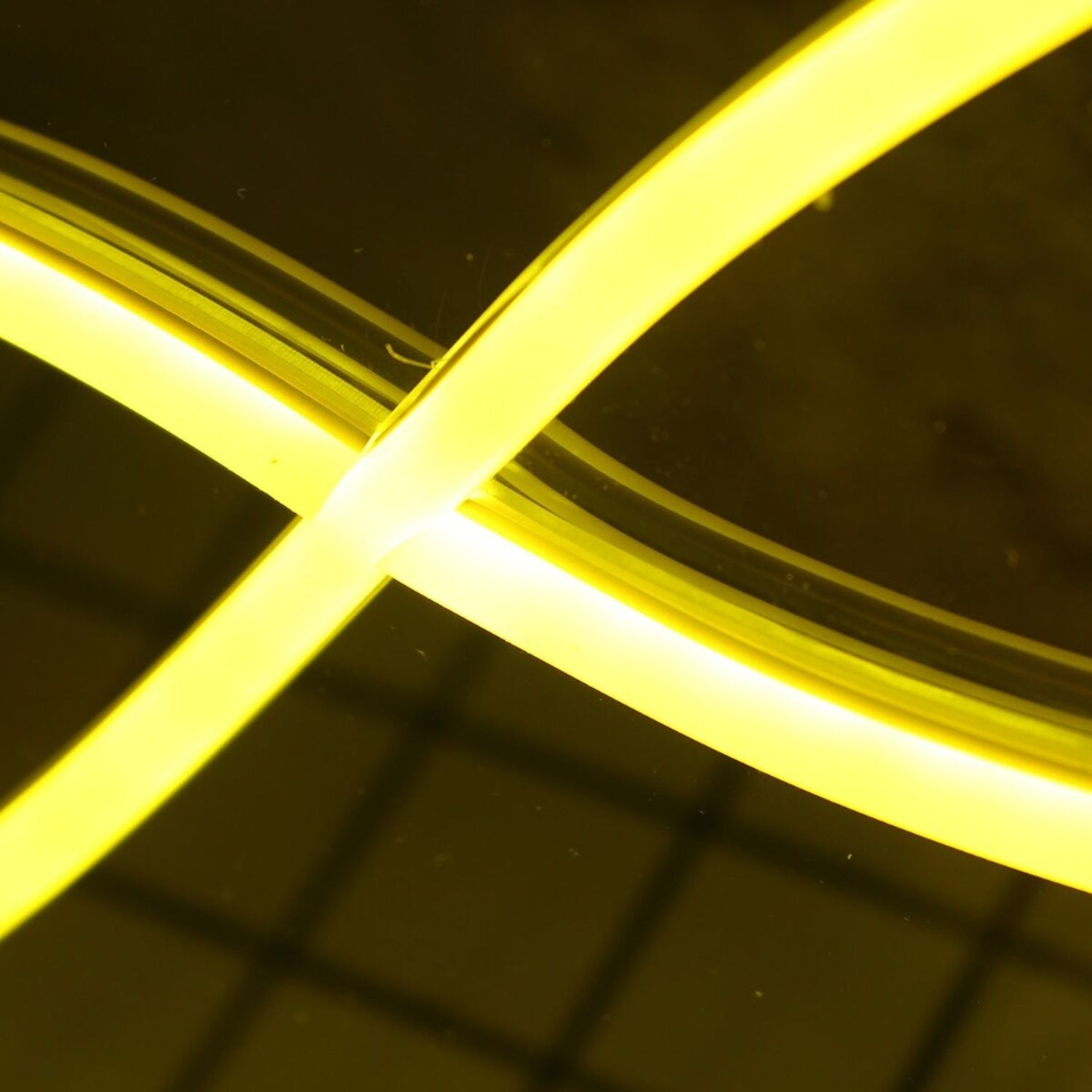 Await Yellow Led Neon Sign - Shineneon