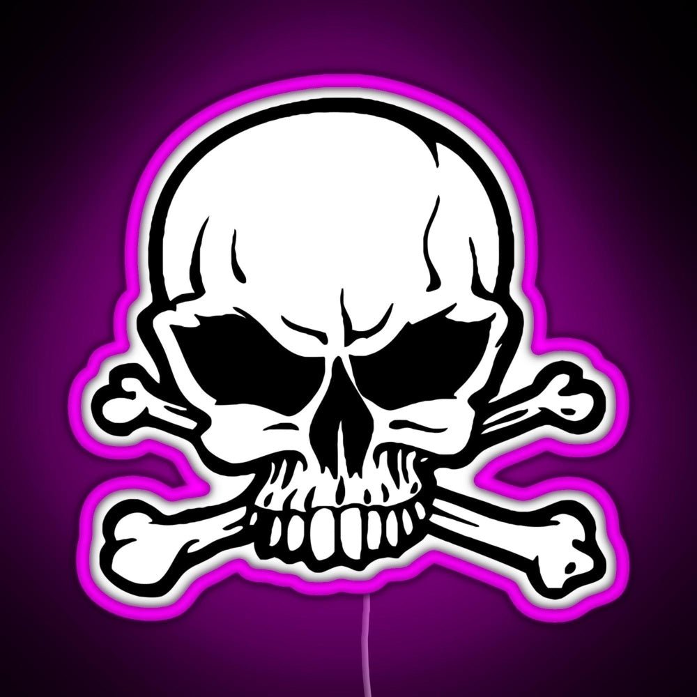 Awesome Skull Rgb Neon Sign - Shineneon