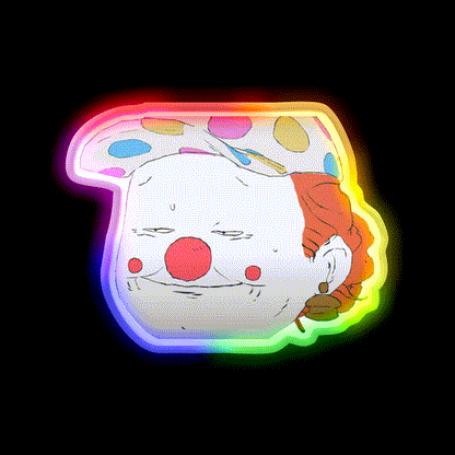 Awkward Penny Fast Food Led Neon Sign For Burger Place Rgb Color - LED neon sign close-up detail