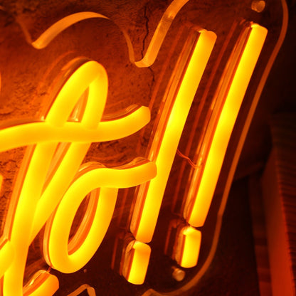 Ay Bendito Yellow Led Neon Sign - Shineneon