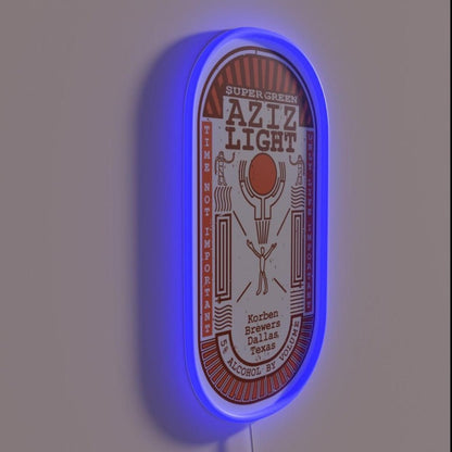 Aziz Light The Divine Brew Alternate Rgb Led Neon Sign - Shineneon