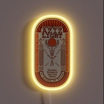 Aziz Light The Divine Brew Alternate Rgb Led Neon Sign - Shineneon