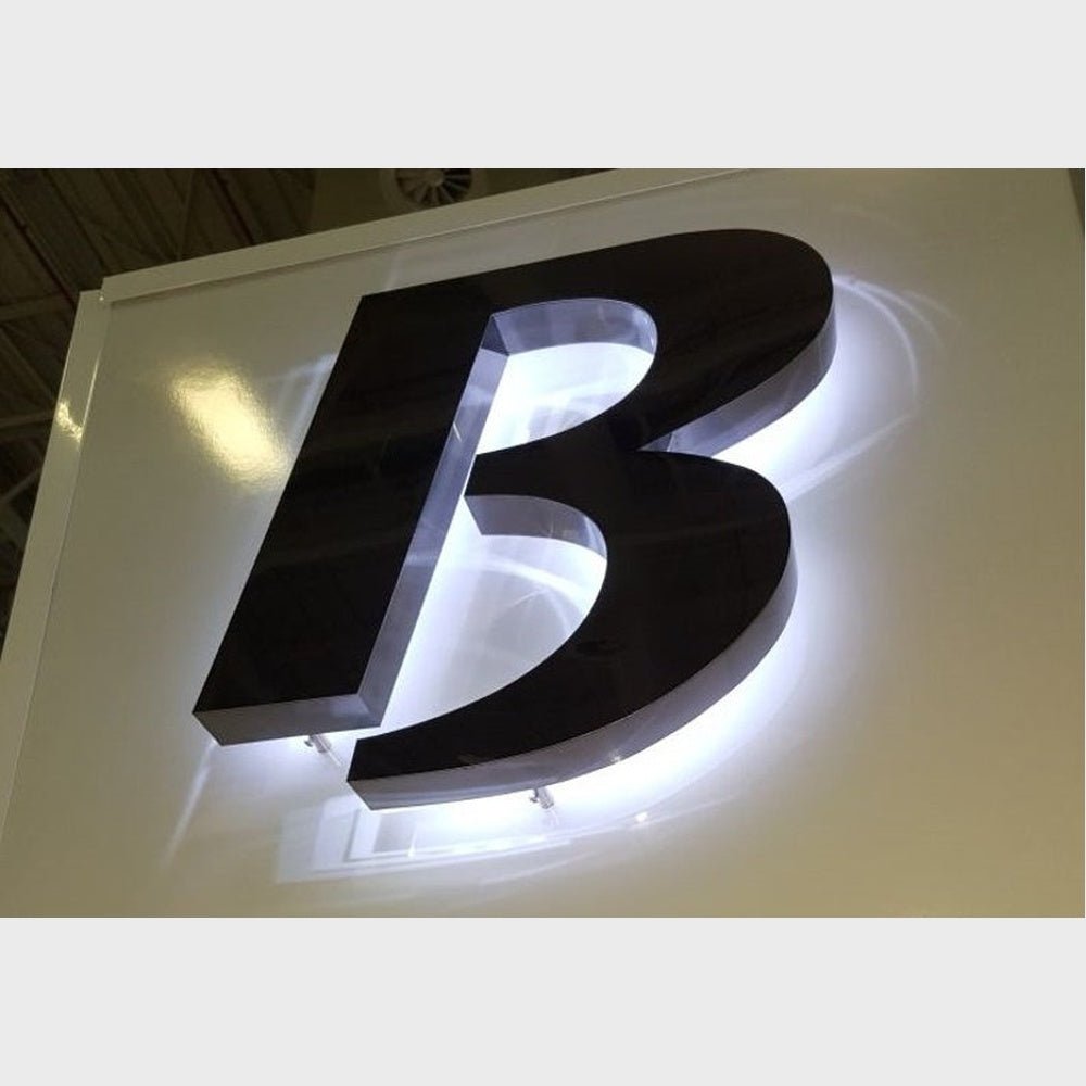 B 3D Backlit Channel Letters Led Light Sign - Shineneon