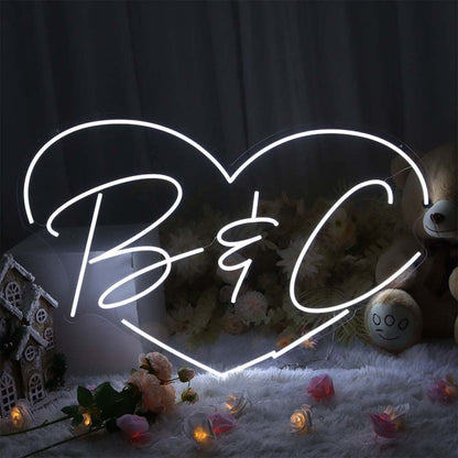 B And C Neon Sign | Shineneon