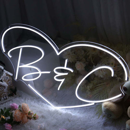 B And C Neon Sign | Shineneon