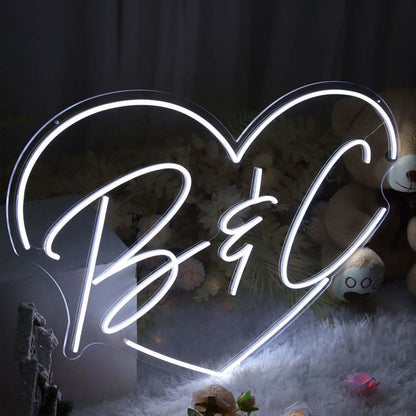 B And C Neon Sign | Shineneon