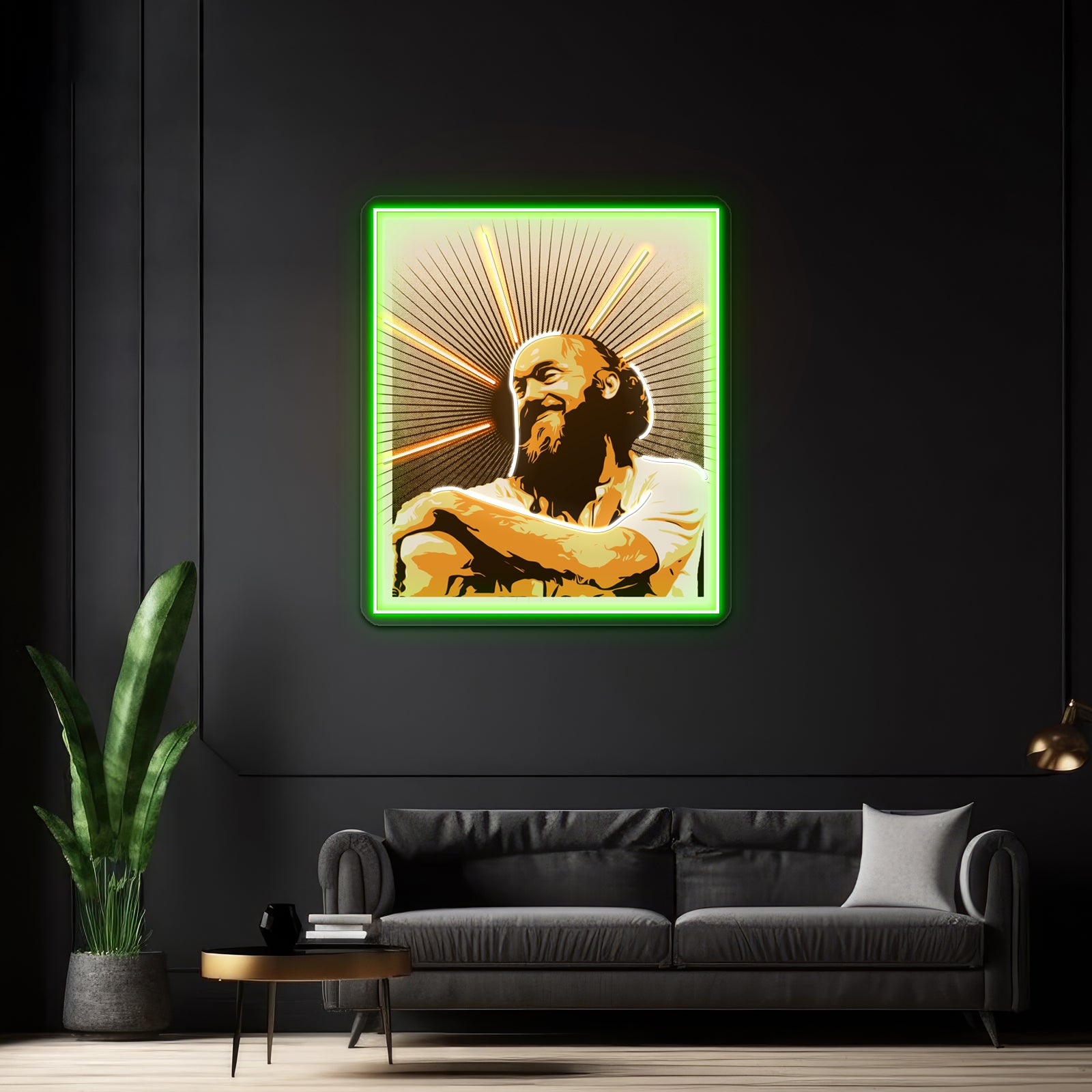 Baby Billy Bible Bonkers Artwork Led Neon Sign