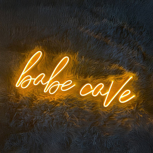 Babe Cave Neon Sign