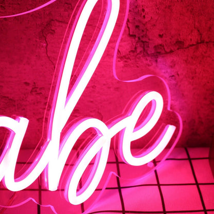 Babe Red Custom Led Neon Sign - Shineneon