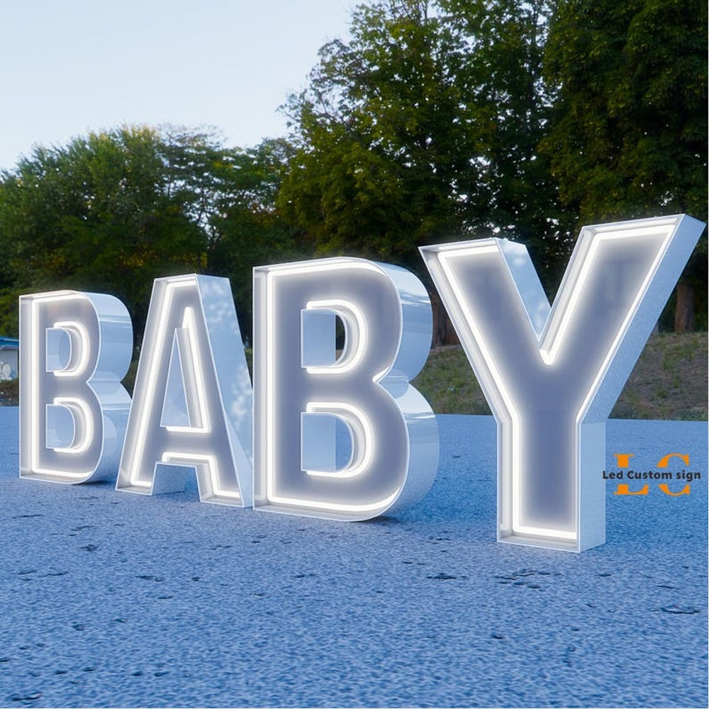 Baby 3D Frontlit Channel Letters Led Light Sign