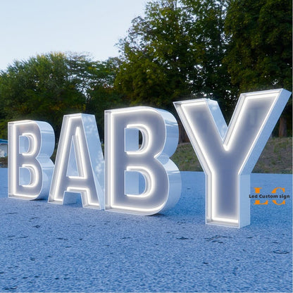 Baby 3D Frontlit Channel Letters Led Light Sign