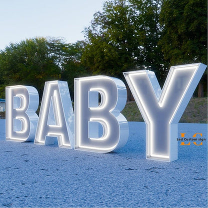 Baby 3D Frontlit Channel Letters Led Light Sign - Shineneon