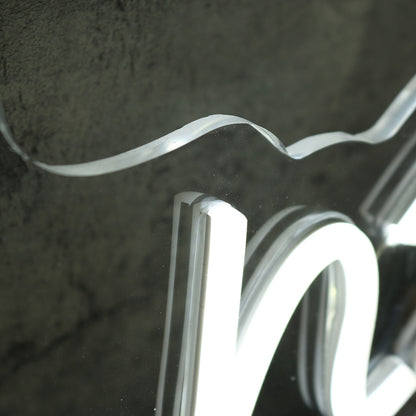 Baby Enzo White Neon Sign | Shineneon