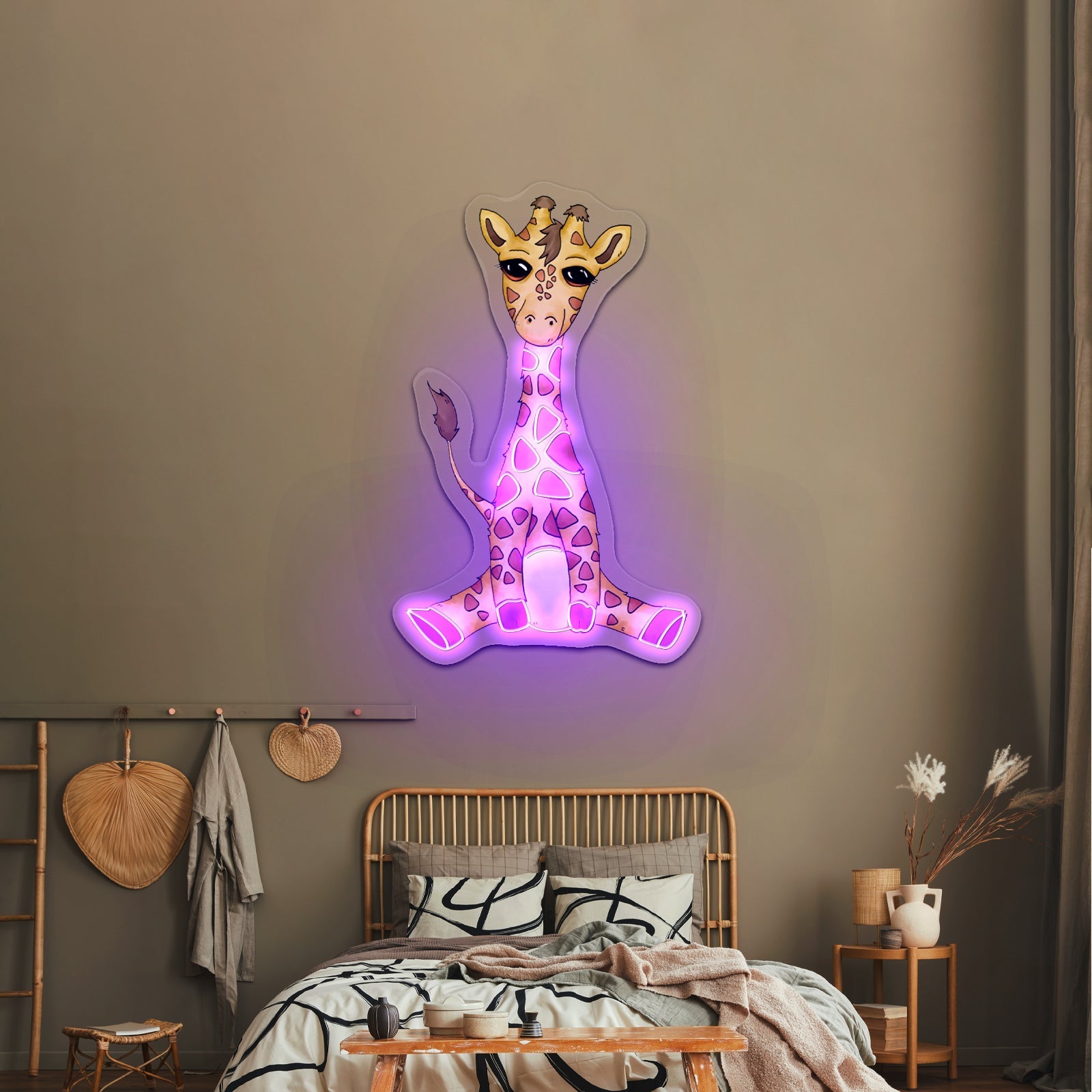 Baby Giraffe Neon Signs For Animal Neon Signs - Shineneon